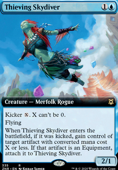 Featured card: Thieving Skydiver