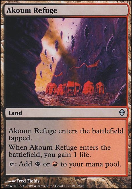 Featured card: Akoum Refuge