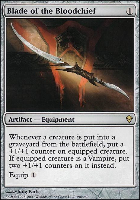 Featured card: Blade of the Bloodchief