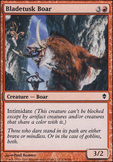 Featured card: Bladetusk Boar