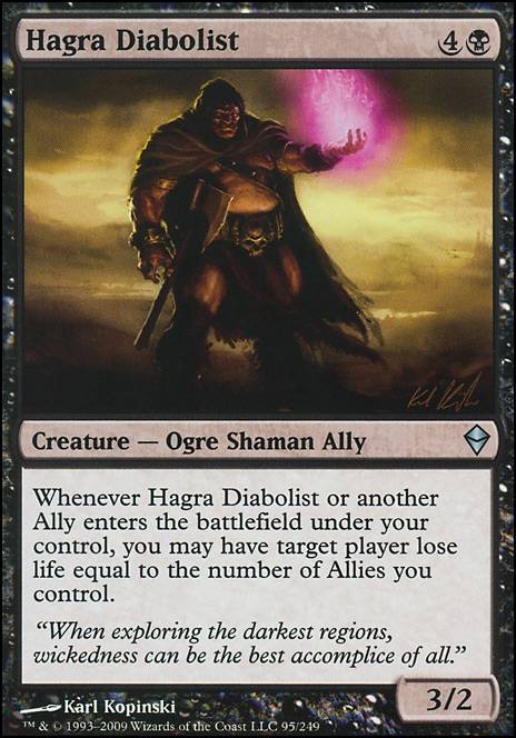 Hagra Diabolist feature for Busted Ally Deck