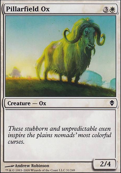 Featured card: Pillarfield Ox