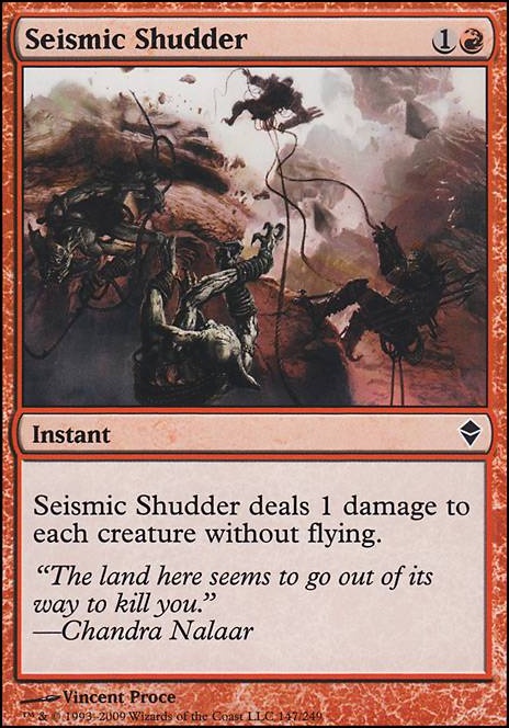 Featured card: Seismic Shudder