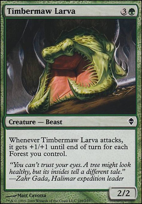 Timbermaw Larva