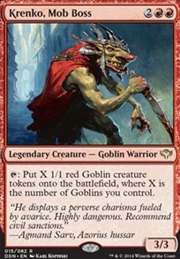 Krenko, Mob Boss feature for Goblins