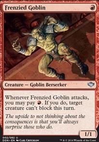 Featured card: Frenzied Goblin