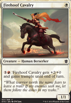 Featured card: Firehoof Cavalry
