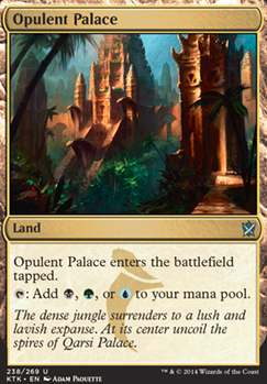 Opulent Palace feature for Streambonker's Card Collection