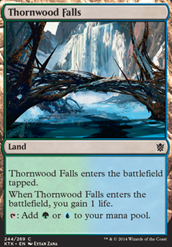 Thornwood Falls feature for Yidris -1/-1 Counters