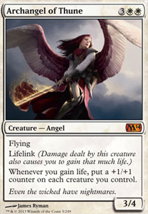 Archangel of Thune feature for Lyra Dawnbringer: Seek & Destroy