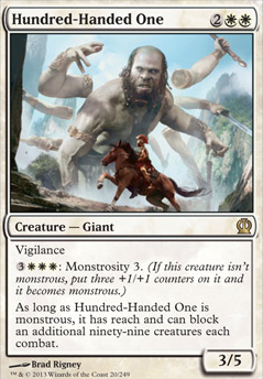 Sheldon, the Big Friendly Giant (Commander / EDH MTG Deck)