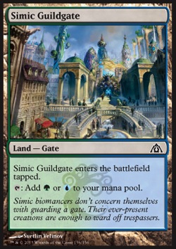 Simic Guildgate feature for Gorging