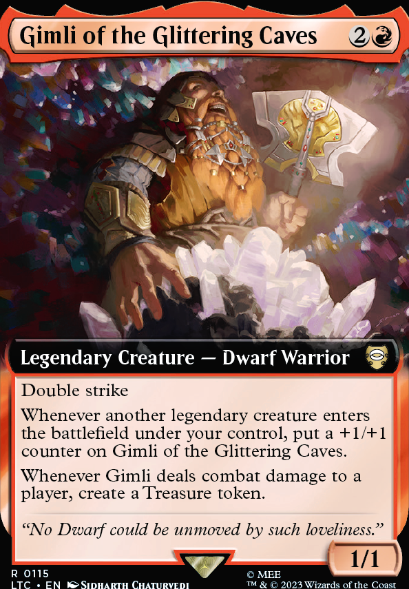 Commander: Gimli of the Glittering Caves