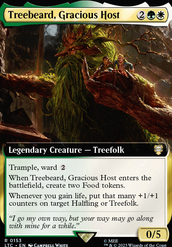 Commander: Treebeard, Gracious Host