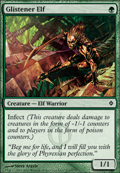 Glistener Elf feature for Infect Mono Green