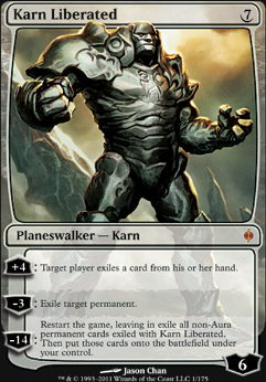 Karn Liberated feature for Colorless tron
