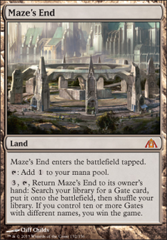 Maze's End feature for Maze's End