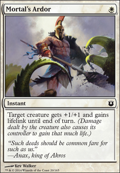 Featured card: Mortal's Ardor