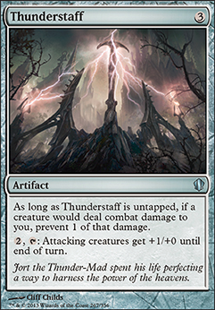 Featured card: Thunderstaff