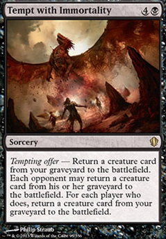 Featured card: Tempt with Immortality