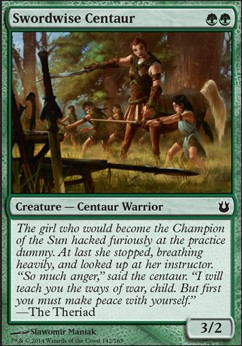 Featured card: Swordwise Centaur