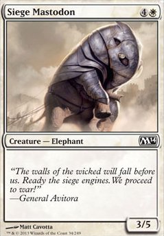 Featured card: Siege Mastodon