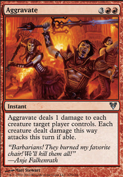 Featured card: Aggravate