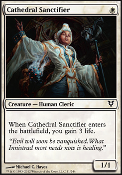 Cathedral Sanctifier feature for Personal Untap.in Commander