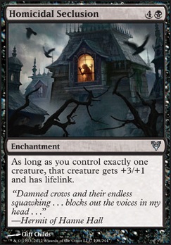 Homicidal Seclusion feature for Solitary Fiends