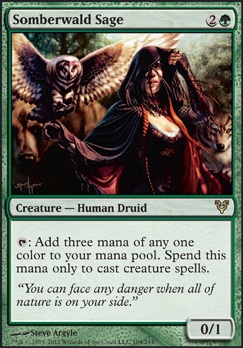 Somberwald Sage feature for Simic hydra's