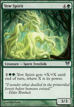 Featured card: Yew Spirit