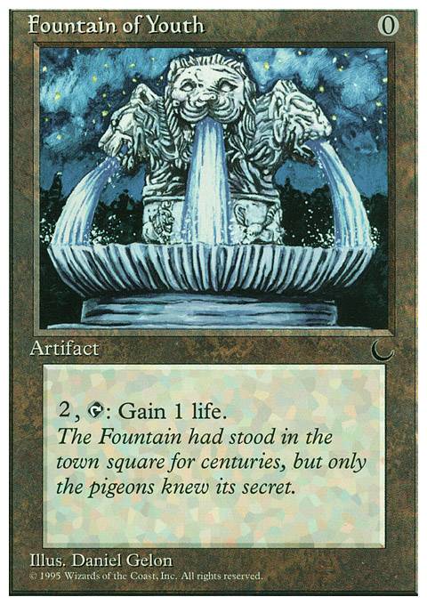 Featured card: Fountain of Youth