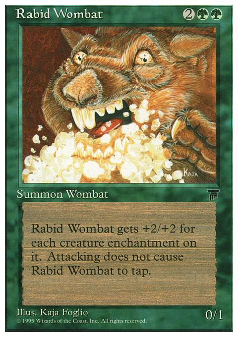 Rabid Wombat feature for Rabid Wombat