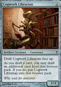 Featured card: Cogwork Librarian