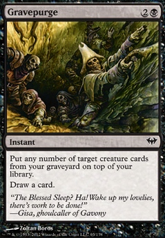 Featured card: Gravepurge