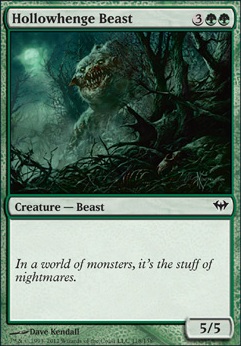 Featured card: Hollowhenge Beast