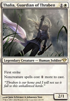 Commander: Thalia, Guardian of Thraben