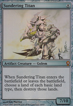 Featured card: Sundering Titan