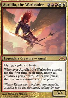 Aurelia, the Warleader feature for Justice From Above