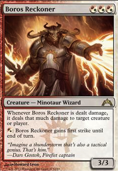 Boros Reckoner feature for Strike the Core