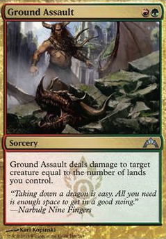 Featured card: Ground Assault