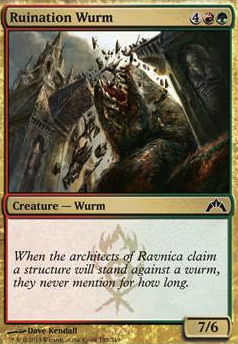 Featured card: Ruination Wurm