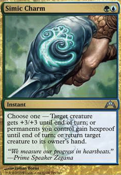 Simic Charm feature for Kiora sea monsters