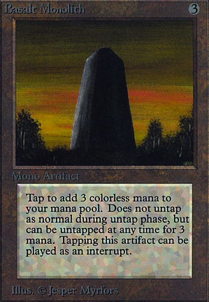 Featured card: Basalt Monolith