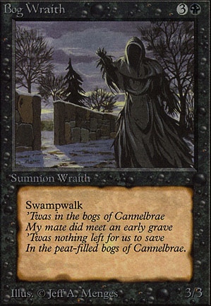 Bog Wraith feature for The swamps of Cannelbrae