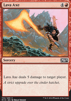 Featured card: Lava Axe