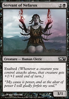 Featured card: Servant of Nefarox