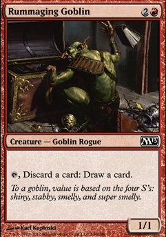 Featured card: Rummaging Goblin