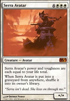 Featured card: Serra Avatar