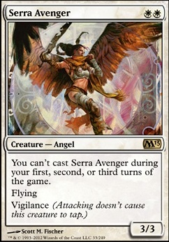 Serra Avenger feature for Phil's Deck (Finally) Boros Canadian Highlander